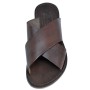 Caprese sandal with two leather strips upper BA18