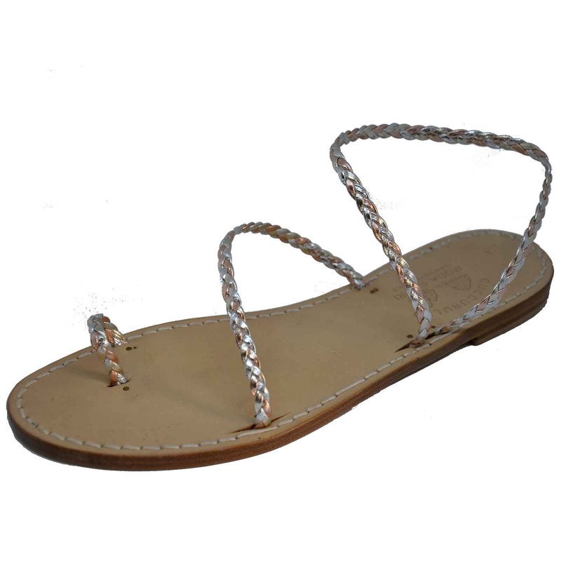 Sandali India Scarpe Natura Pelle Roman Hippie Retrò Vintage Chappels C - Foto 5