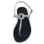 Angelica Caprese Sandal Crystal Inserts