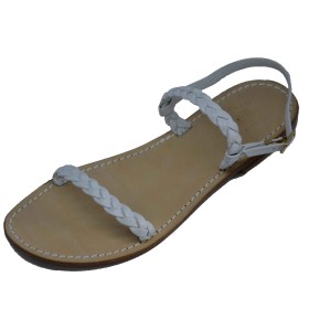 Gardenia Caprese sandal Woven Gardenia Caprese sandal Woven