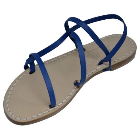 "Capri" Caprese sandal in genuine Italian leather Caprisandals.it