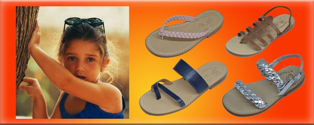 Capri Sandals Children's Collection made to measure